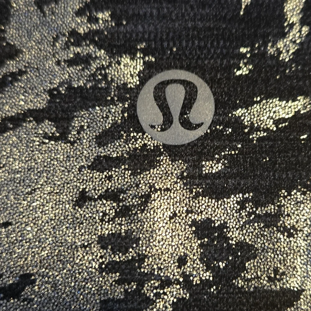 NWOT Lululemon Wunder Under HR Tight  Gray And Silver  Leggings